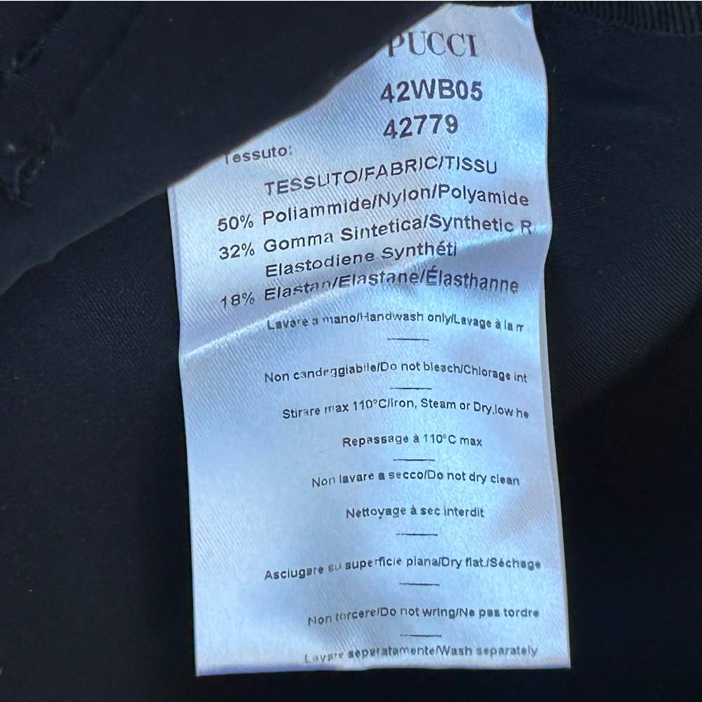 Emilio Pucci Neoprene Hooded Top - Picture 9 of 15